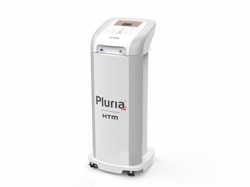 Pluria HTM ─ Aparelho de Carboxiterapia Percutânea e Transcutânea