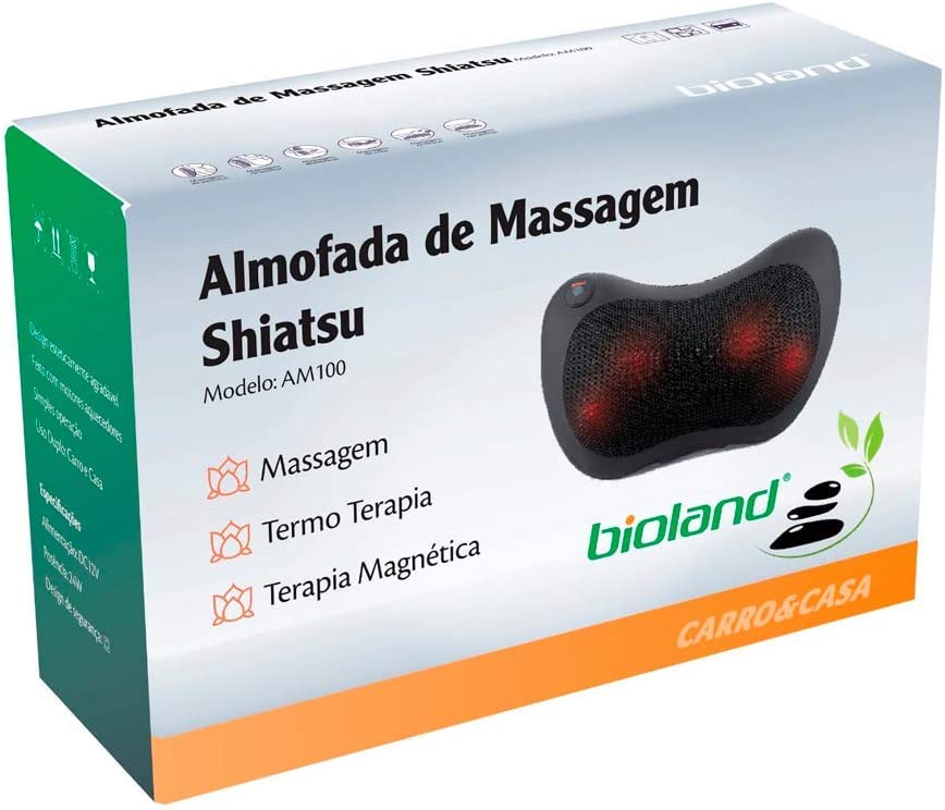 Almofada Shiatsu Massageador AM100 Bioland