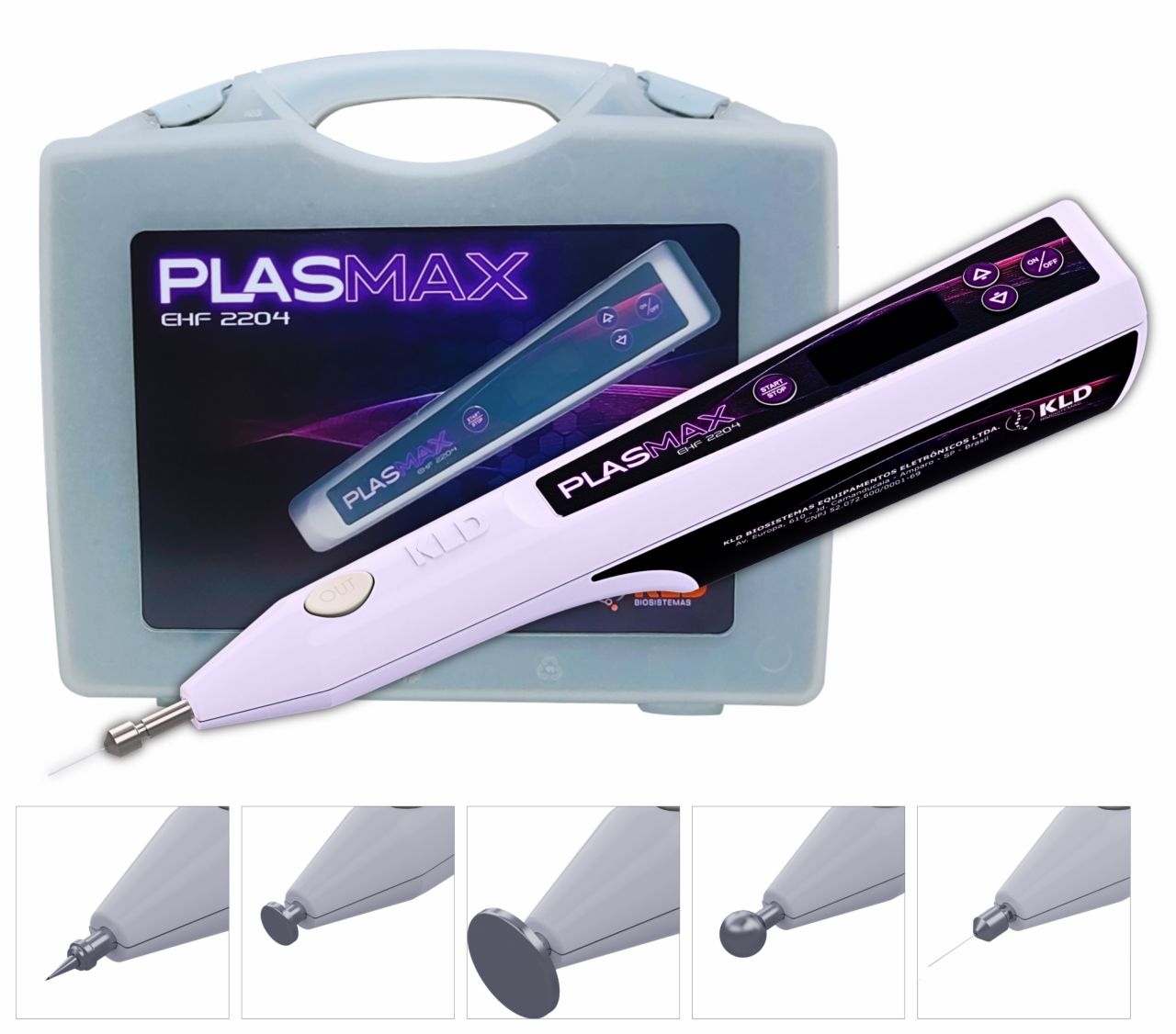 Plasmax KLD ─ Aparelho de Jato de Plasma