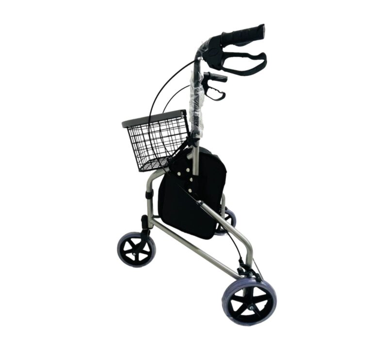 Andador de 3 Rodas com Cesta