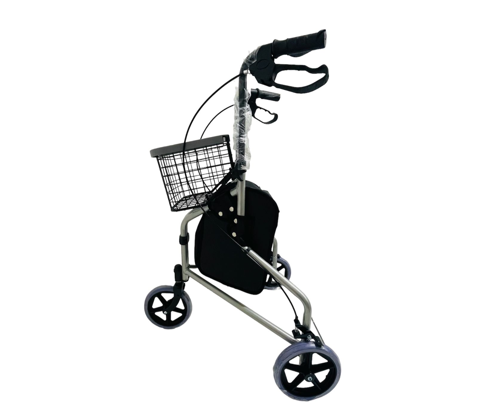 Andador de 3 Rodas com Cesta