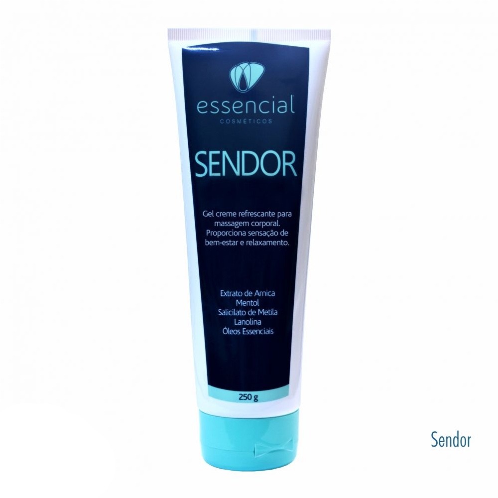 Sendor Gel Creme Alívio Da Dor Muscular – 250gr – Essencial Cosméticos